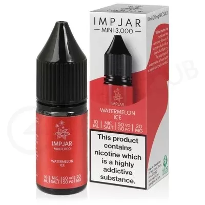 Watermelon Ice Nic Salt E-Liquid by Imp Jar