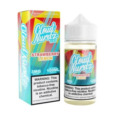 Strawberry Lemon Iced Cloud Nurdz TFN 100mL