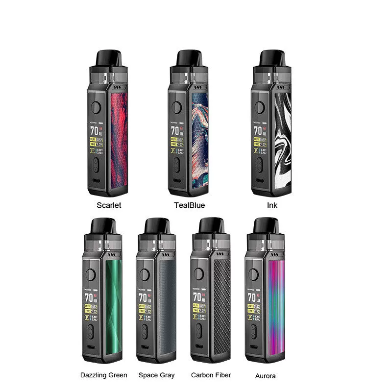 VOOPOO VINCI X Mod Pod System Kit 70W - Carbon Fiber / New Package-Standard Edition with 5 Coils - Image 2