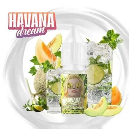 Havana Dream SALT 20Mg - FLAVORS#ICE>PINK ICE>TOBACCO VANILLA AND CARAMEL>MELON MOJITO>MANGO PASSION FRUIT ICE>STRAWBERRY QUEEN ICE>WATERMELON PAPAYA ICE (21F6A4)