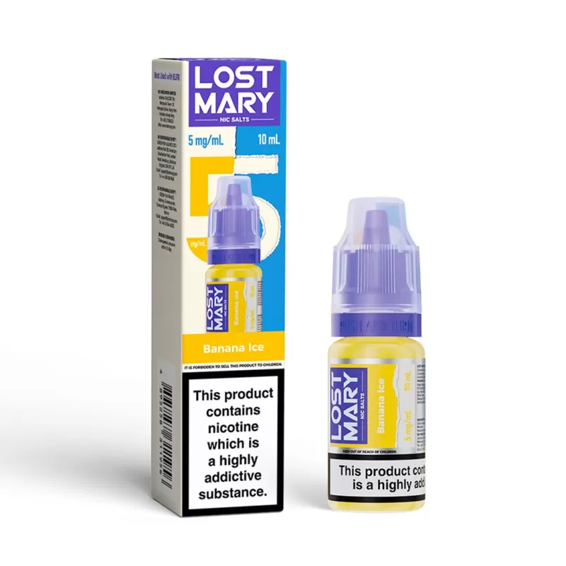 Lost Mary Nic Salt E-liquid 5mg - Blackberry Ice - Image 2