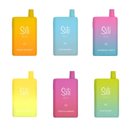 Sili Box Disposable | 6000 Puffs | 16mL *** - Bubble Berry