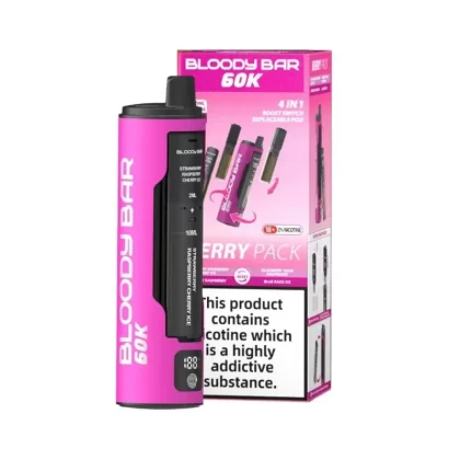 Bloody Bar 60K 4-in-1 Prefilled Pod Kit - Cool Pack