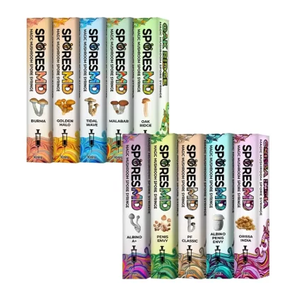 SporesMD 10 Pack Isolated Liquid Culture Bundle – Vendors Choice - Ejuicewarehouse