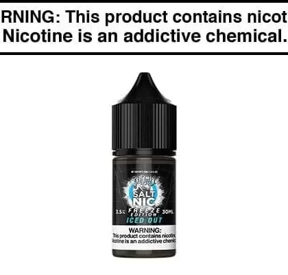 ICED OUT BY RUTHLESS FREEZE SALTS 30ML - Vapejuice