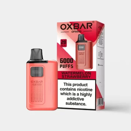 Watermelon Strawberry - Vapes Bars®#OXBAR® OF6000 Kit > 6000+ Puffs