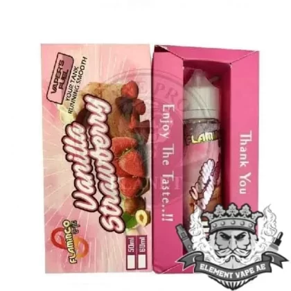 Vanilla Strawberry By Flamingo 100ml 3mg