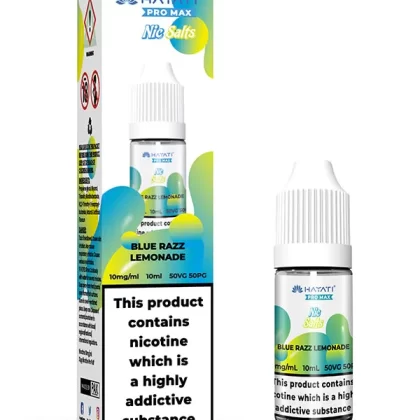 Hayati Pro Max Blue Razz Lemonade Nic Salt E-Liquid 10ml - Vape Product, Vape Product