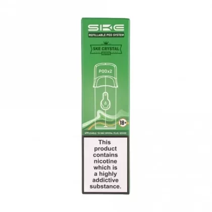 SKE Crystal Plus Plus Refillable Replacement Pods (2 Pack)