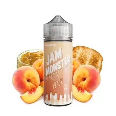Jam Monster – Peach 100ml – 00mg