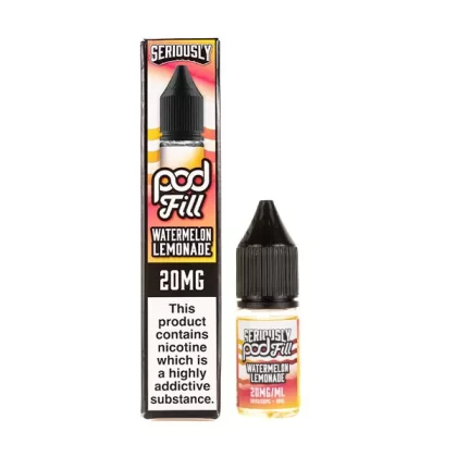 Watermelon Lemonade Nic Salt E-Liquid by Seriously Pod Fill - 20mg