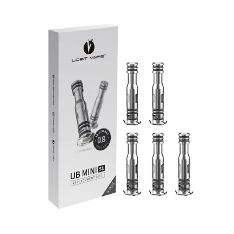 Lost Vape UB Mini Coil for Orion Mini Kit / Ursa Pro Kit / Ursa Nano Pro Kit / Orion Art Kit / Ursa Nano S / Ursa Art Kit / Ursa Baby Pro Kit (5pcs/pack)