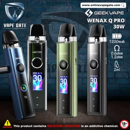 GEEKVAPE WENAX Q PRO 30W POD KIT - Luminious Purple