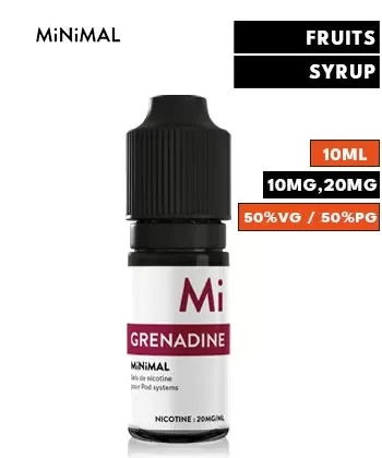 Grenadine Nic Salt eLiquid by Minimal - 20mg / 10ml