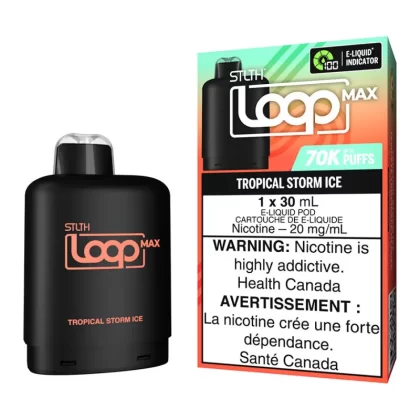 STLTH Loop Max E-Liquid Pod Pack - Tropical Storm Ice 30ml - 20mg/ml