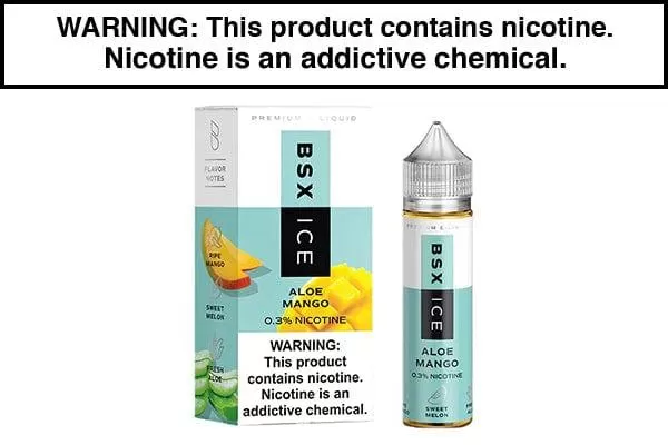 ALOE MANGO ICE BY GLAS BASIX 60ML - Vapejuice