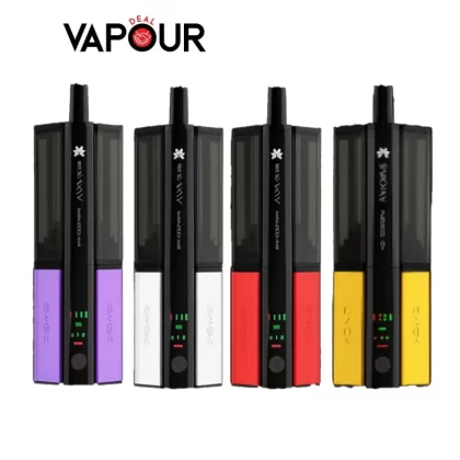 Hayati Pro Ultra Plus Shisha 30K Pod Kit - Raspberry Kiwi Fresh Mist / Kiwi Orange Mint