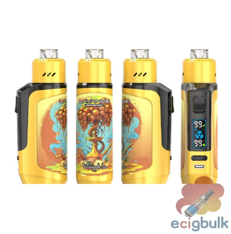 Lavande BM18000 Disposable Vape | 18K Puffs, Rechargeable, 20 Flavors - Image 2