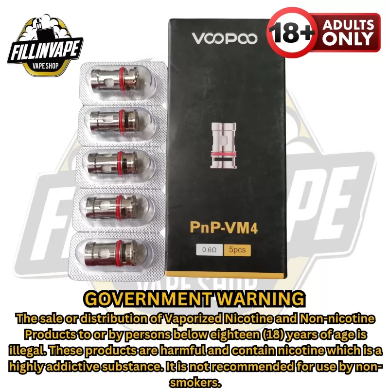Voopoo PnP Series Coils - TM2 0.8 (12-18w) / 1pc
