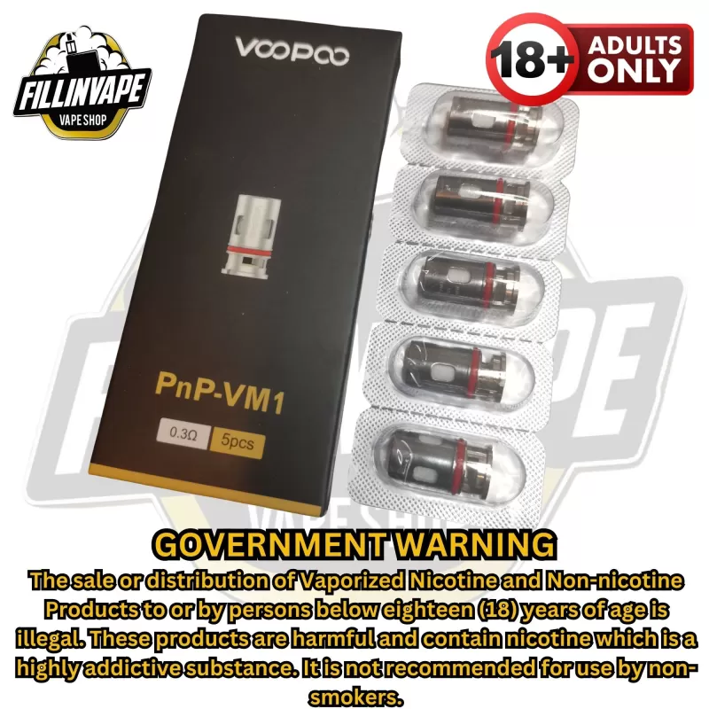 Voopoo PnP Series Coils - TM2 0.8 (12-18w) / 1pc - Image 2