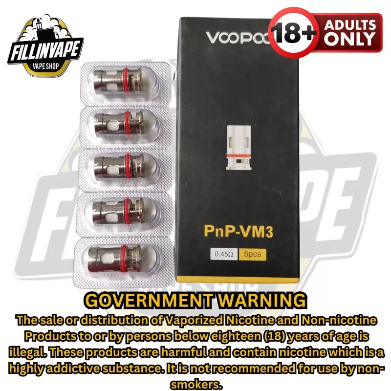 Voopoo PnP Series Coils - TM2 0.8 (12-18w) / 1pc - Image 3