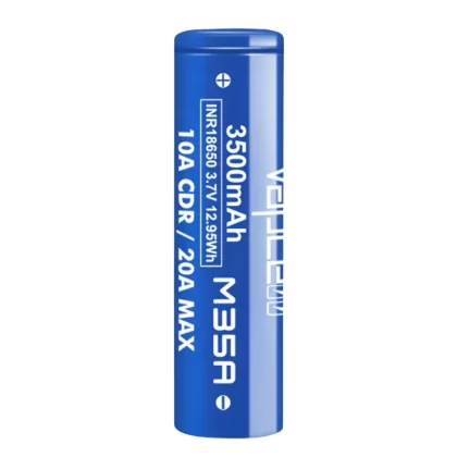 Vapcell M35A 18650 3500mAh Blue Rechargeable Battery