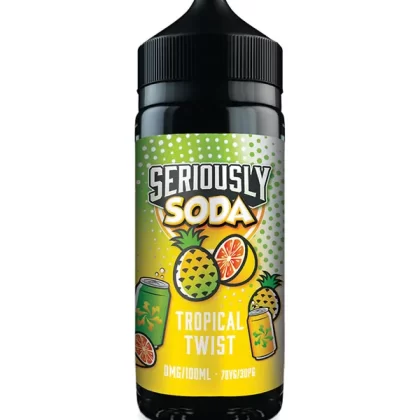 Tropical Twist Seriously SODA E Liquid 120ml - 0mg