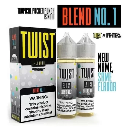 Blend No. 1 (Tropical Pucker Punch) E-Liquid by Twist E-Liquid - Size#120ml~Nicotine#3MG>6MG