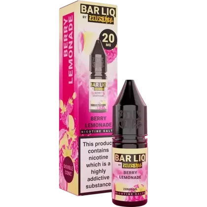 Zeus Juice Barliq Salt 10ml Nic Salt - Flavour#Berry Lemonade>Blackcurrant Juice>Blue Pear Ice>Blueberry Sour Razz>Cola Ice>Fizzy Cherry>Grape Ice>Minty Menthol>Passionfruit Orange Guava>Pea