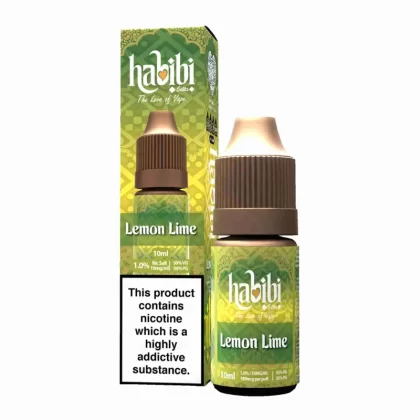 Habibi Lemon & Lime Nic Salt Vape Juice - 10 Pack