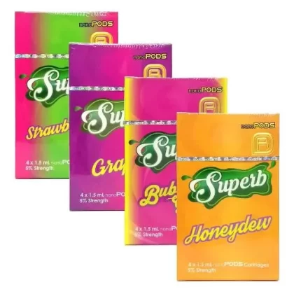 Superb – nanoPODS Cartridge (V2) - Bubblegum, Graple