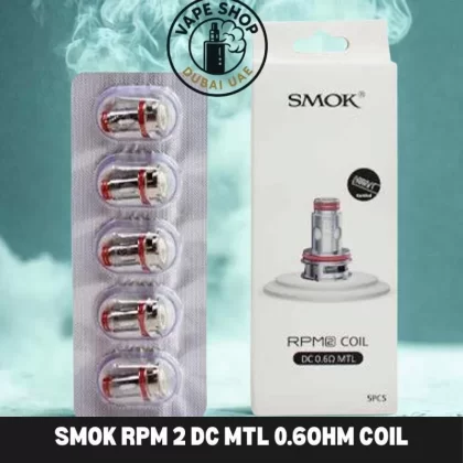 Smok RPM 2 DC MTL 0.6ohm Coil (5 Pack) - Vapeshopdubaiuae