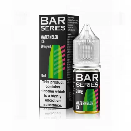 Bar Series Watermelon Ice 5mg & 10mg Salt Nicotine E-Liquid - Vape Product, Vape Product