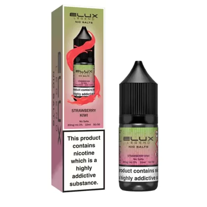 Elux Legend Strawberry Kiwi Nic Salt E-Liquid - Vape Product, Vape Product