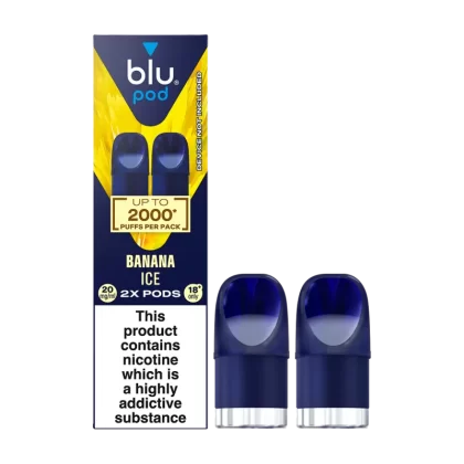 Banana Ice Blu Bar Pods - Ecigwizard