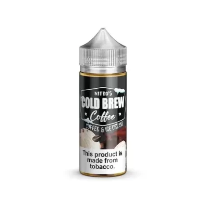Coffee And Ice Cream E-Liquid by Nitro’s Cold Brew - Size#100ml~Nicotine#3MG>6MG