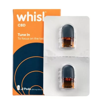 Whisl CBD – TUNE IN Replacement Pods – 200mg (Discontinued)