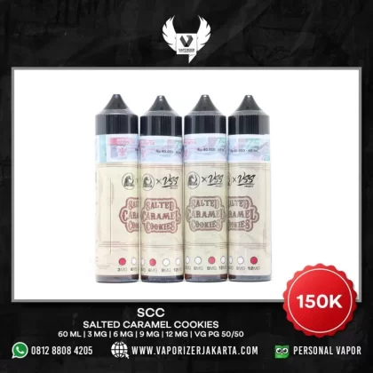 SCC SALTED CARAMEL COOKIES 60 ML - 3 mg / 6 mg / 60 ml