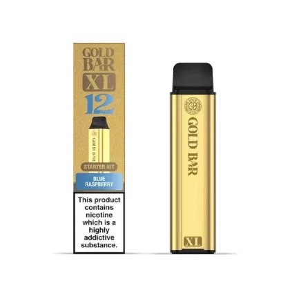 Gold Bar XL Prefilled Pod Kit Blue Raspberry