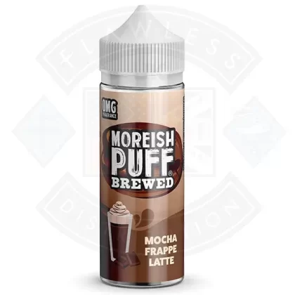 Moreish Brewed Mocha Frappe Latte 100ml 0mg shortfill e-liquid - Eliquidsupply
