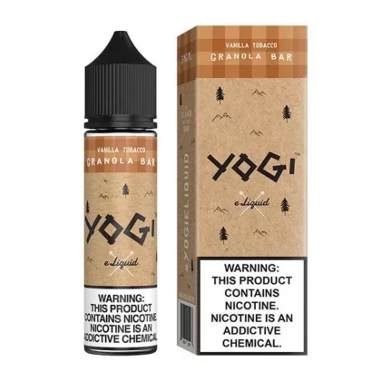 Yogi E-Liquid | Vanilla Tobacco Granola Bar - Nicotine#6mg>3mg>0mg (76EA8D)