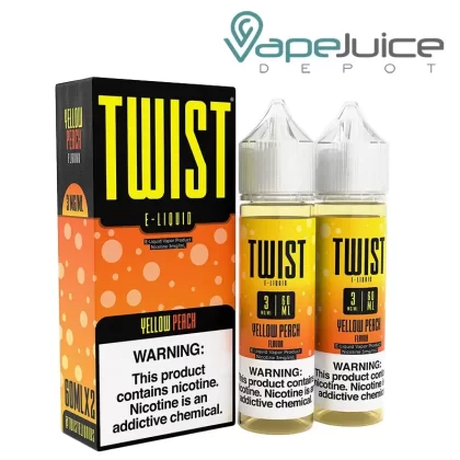 Yellow Peach Twist E-Liquid 120ml