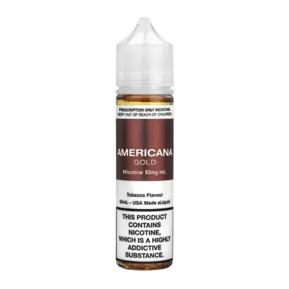 Americana Gold Tobacco Salts (1 x 60ml) - 20mg/mL, 30mg/ml (C4F28B)