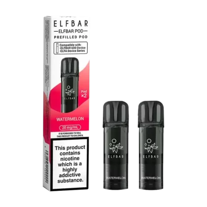 Watermelon Elfbar 600 Pods - Vapeshop Co