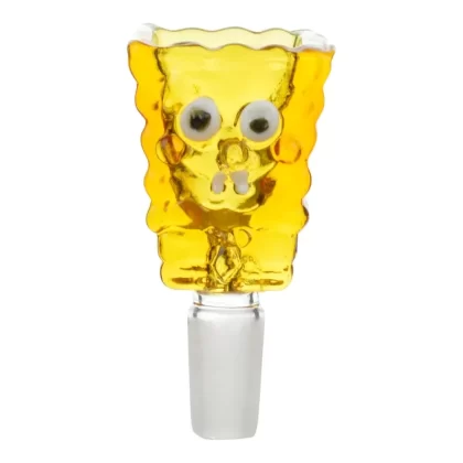 Spongebob Bowl – 14mm Male - Color#Orange>Teal