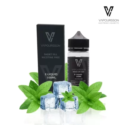 Vapoursson e-Liquid – Menthol 0mg 100ml Shortfill | Cigee