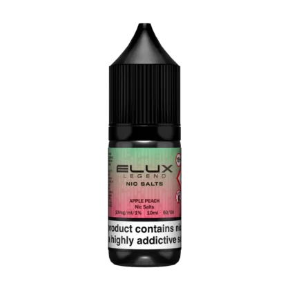 Apple Peach Nic Salt by Elux 10ml - Vape Product, Vape Product (2C25FC)