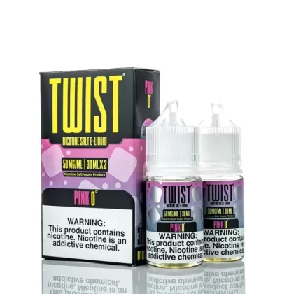TWST Salt E Liquid - Pink 0°- 60ml - 35mg