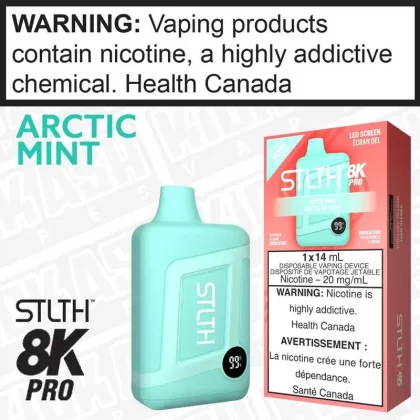 Arctic Mint STLTH 8K Pro Disposable