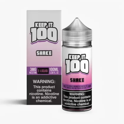 Shake – Keep It 100 – 100mL 70% VG Birthday Cake E-Liquid